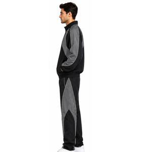 <b>Men</b> Premium Nylon Tracksuit Quick Dry Windproof Sportswear <b>Jacket</b> and Pants Wholesale OEM ODM Clothing Factory Nylon Tracksuit - Product Image 2