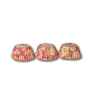 Envoltorios de Cupcakes de Papel Glassine con Diseño Floral Rosa, Desechables, Cilíndricos, Antiadherentes, Resistentes al Calor, Aptos para Alimentos, para Fiestas de Cumpleaños - Product Image 6