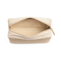 Pochette zippée en jute biodégradable et écologique - Finition robuste, personnalisation élégante, couleurs personnalisables, livraison rapide dans le monde entier