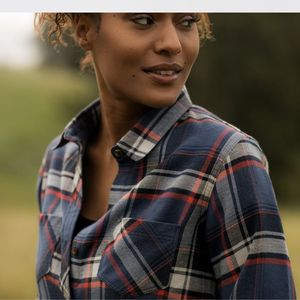 Camisa de Franela para Mujer, Corte Regular, 100% Algodón, Manga Larga, Transpirable, Estilo Casual, Nueva Colección 2026 - Product Image 2