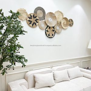 HOT SELLING 2023 Home Decor Set of 10 <b>Wall</b> <b>Hanging</b> <b>Baskets</b> | <b>Wall</b> Decor for Livingroom Bedroom Kitchen Nursery Hotel - Product Image 3