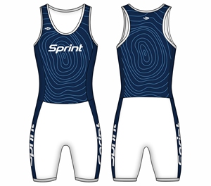 Combinaison de lutte professionnelle, uniforme personnalisé, combinaison de compression pour la lutte - Product Image 2