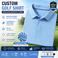 Camiseta Polo Lisa Premium al Por Mayor con MOQ Bajo, Ropa Personalizada con Diseño Gratuito, Tela Spandex de Alta Calidad, Camiseta de Golf de Tela Piqué