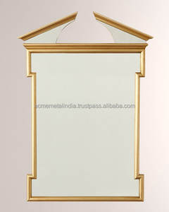 Luxury Round Washroom <b>Mirror</b> in High-Quality Material with Gold Plated Finished Perfect for Elegant Home Decor - Product Image 3
