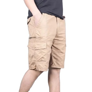 Short Cargo <b>Pant</b> Men's Polyester/Cotton Oxford Fabric Formal Quick Dry Breathable <b>Summer</b> Fashionable Wholesale OEM Export - Product Image 4