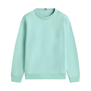 Sweat-shirt en polaire brossé pour bébé, tricoté, doux, chaud, manches longues, fermeture éclair intégrale, capuche, confortable, décontracté, couleurs personnalisées, vente en gros - Product Image 2