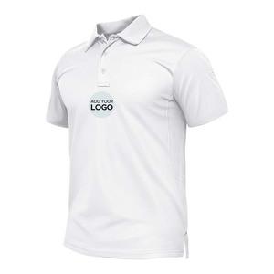 Camiseta de Manga Corta para Hombre, Camisas Polo con 3 Botones, Casual, de Trabajo, de Secado Rápido, Camisa de Golf de Manga Corta, Jersey Pique, Camisa Polo para Exteriores - Product Image 5