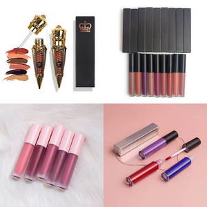 ลิปสติกเนื้อแมทท์แบบน้ำ สีชัด ติดทนนาน กันน้ำ ไม่เลอะ ติดทน ไม่หลุดลอก เนื้อกำมะหยี่ รับผลิตแบรนด์ส่วนตัว - Product Image 1