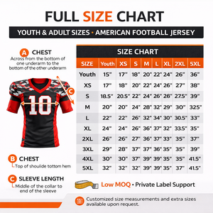 Conjunto de Uniforme de Fútbol Americano Personalizado, Transpirable, Tallas Grandes, Sublimación y Bordado OEM, Jersey y Pantalones Cortos para Equipos, Clubes y Ligas - Product Image 5