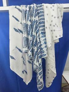 Cotton/Linen <b>Muslin</b> Organic Handmade Modern Baby <b>Swaddle</b> <b>Blanket</b> 200TC Multifunction Essential Soft Breathable Lightweight - Product Image 3