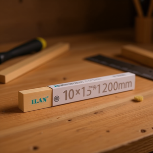 Listello di legno quadrato Ilan 10x15x1200mm per lavori artigianali e progetti fai da te - Product Image 2