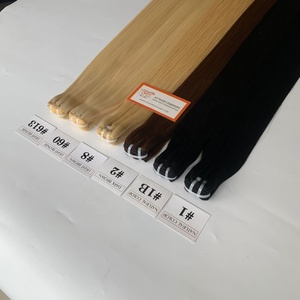 Extensions de cheveux Remy vietnamiens en gros, colorées, lisses et soyeuses, double trame, doux et soyeux, les plus vendues - Product Image 6