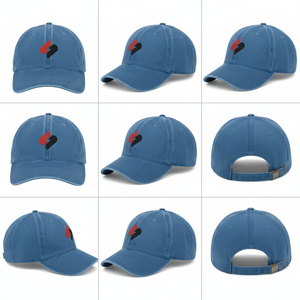 Unisex Cotton Cap <b>Adjustable</b> <b>Strap</b> Curved Brim Sports Casual Baseball Hat - Product Image 4