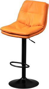 Chaise de bar moderne pivotante en bois massif pour café et cuisine, tabouret de bar haut de gamme de luxe pour villa - Product Image 2