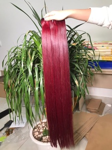 Extensions de cheveux Remy à double trame, couleur magnifique, cheveux humains bruts vietnamiens de haute qualité, lisses et soyeux - Product Image 3