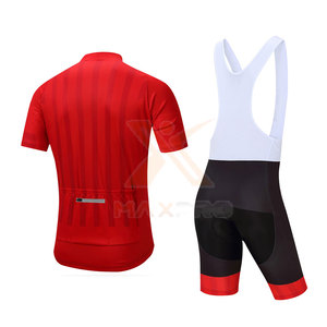 Nouvelle conception à faible MOQ, uniforme de cyclisme unisexe respirant en Spandex et Polyester, vêtements de sport d'extérieur de haute qualité - Product Image 2