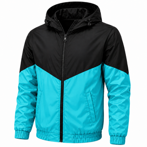 Chaqueta Cortavientos Impermeable con Capucha, Diseño Personalizado, a la Moda, de Alta Calidad, al por Mayor, Unisex - Product Image 4