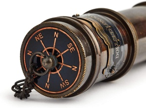 Telescopio Náutico de Cuero Hecho a Mano, Telescopio Vintage, Decoración para el Hogar de Navidad y Halloween, Regalo - Product Image 3