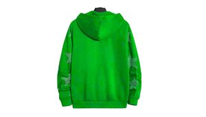 Sudadera extragrande personalizada con bordado desgastado, pedrería, lavado ácido vintage, lavado a la piedra, MOQ 10 - Product Image 2