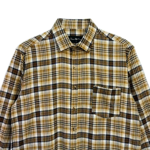Camisas Casuales de Algodón a Cuadros para Hombre, Uso Diario, Manga Larga, Camisas Formales, Franela Suave, Ropa Premium, Cierre de Botones a Presión - Product Image 3
