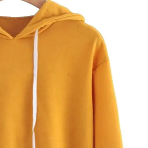 Hoodies décontractés pour femmes, coupe courte, hiver automne, respirants, écologiques, logo personnalisé positionné à l'avant, légers - Product Image 3