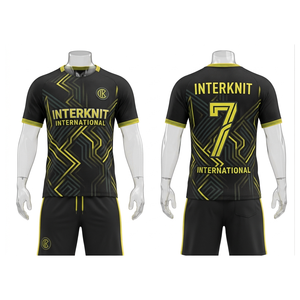 ชุดฟุตบอลสโมสรระดับพรีเมียมขายส่ง เสื้อฟุตบอลสั่งทำพิเศษ ชุดทีมคุณภาพพรีเมียมแบบซับลิเมชั่น ผู้ผลิต OEM - Product Image 1