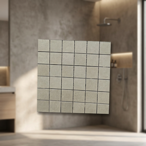 Azulejos decorativos de mosaico esmaltado de cerámica con patrón de mármol de Carrara caído Newstar al por mayor de China a precio barato - Product Image 3