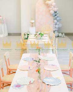 Chaise pour enfants en rotin artisanale pour événements et locations événementielles, mariages, anniversaires, festivals et décorations de lieux pour enfants - Product Image 2