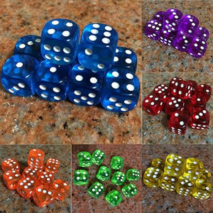 Dados de Resina Verde Transparente de Primera Calidad, Dados de Juego de Seis Caras, Piezas Hechas a Mano para Juegos de Mesa, Accesorios para Juegos DND - Product Image 3