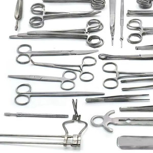 50 PCS General Surgery Laparotomy Instrument Set Basic Surgical <b>Tool</b> Stainless Steel German Quality with <b>Storage</b> <b>Box</b> By Tegra CE - Product Image 5
