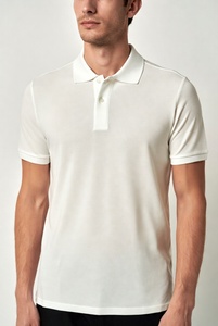 <b>Men's</b> <b>White</b> Short Sleeve <b>Polo</b> Shirt 100% Cotton Pique Knitted Breathable Casual Solid Color Regular Fit <b>Mens</b> Short Sleeve <b>Polo</b> - Product Image 6