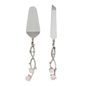 Ensemble professionnel de couteau et spatule à gâteau en acier inoxydable, collection hôtelière - Product Image 1
