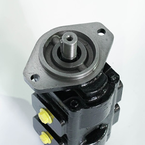 Pompe à engrenages hydraulique double tandem en fonte noire haute pression pour excavatrice, chargeuse, construction HUAMAO - Product Image 6