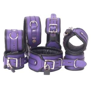 Conjunto de Collar y Correa de Cuero Vacuno Auténtico con Herrajes Resistentes - Product Image 1