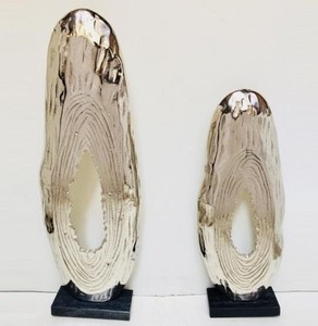 Handmade Aluminum New Arrival Sculpture Set <b>Figure</b> Modern Eco-Friendly Art Tabletop Display 2Pcs Living Room Decor - Product Image 1