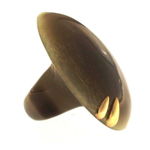Bague artisanale en corne pour homme et femme, bague en corne de buffle naturelle pour un usage quotidien, bague de haute qualité pour les occasions spéciales >Artisanat naturel - Product Image 4