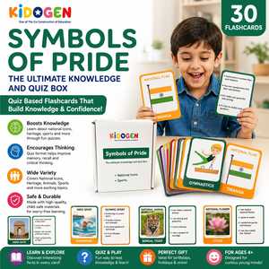 Tarjetas de Memoria de Papel KiDOGEN, Símbolos Nacionales y Deportivos, Juguete Educativo de Aprendizaje Cognitivo para Niños de 2-3 y 4-6 Años - Product Image 2