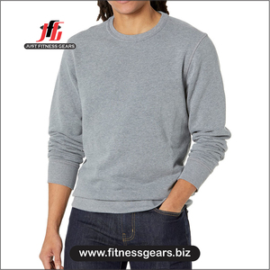 เสื้อฮู้ดผู้ชาย JUST FITNESS GEARS ผ้าโพลีเอสเตอร์/คอตตอนผสม น้ำหนัก 180 กรัม เนื้อผ้าเบาสบาย แขนสั้น ทรงหลวม - Product Image 4
