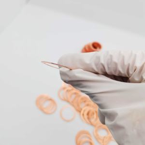 Arruelas Industriais De Alta Qualidade Arruelas Planas De Cobre Anéis De Vedação Suportes De Bico Politetrafluoroetileno Metal Aço Silício FKM - Product Image 4