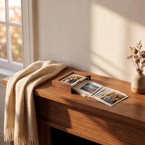 Wood Luxury Decorative Picture Custom <b>square</b> Stand Photo <b>Frame</b> Shelf College Girl <b>Frames</b> Photo Albums Accessories for Photos - Product Image 4