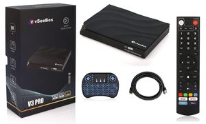 PROMO : Pack VseeBox V3 Pro Android TV Box Entièrement Programmé avec Applications Préinstallées et Télécommande Lumineuse - Product Image 4
