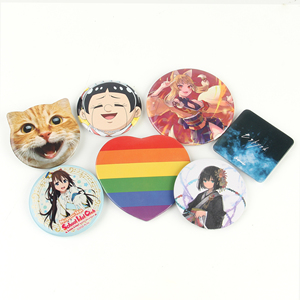 Round <strong>Button</strong> <strong>Badge</strong> Customization Factory Dia.25mm/30mm/50mm/100mm Existed Molds Tin <strong>Badge</strong> With Custom Printing Logo - Product Image 5