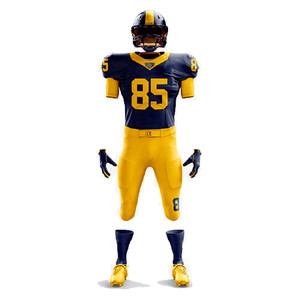 Customized 100% Polyester American Football Uniforms Wholesale Unique Quality Jersey Sets with Short Sleeves Breathable Feature - Product Image 1