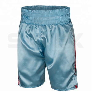 Personaliza tus Pantalones Cortos de Muay Thai MMA: Transpirables, Elásticos, Ligeros, 100% Poliéster, Unisex, Ropa de Entrenamiento de Artes Marciales - Product Image 2