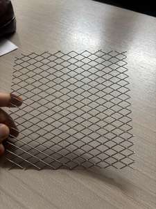Reliable heavy duty galvanized perforated metal <b>sheet</b> diamond hole <b>mesh</b> roll for security fence partition wall solution - Product Image 3