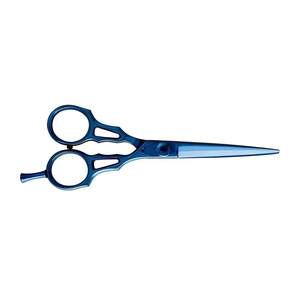 Ciseaux de barbier professionnels de salon, outil de coupe haute précision, acier inoxydable, finition premium, logo personnalisé, service OEM - Product Image 4