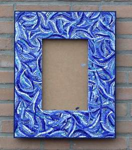 Silver Mosaic Resin Photo <b>Frame</b> Home Decor Wall <b>Mounted</b> Picture Holder Desktop Display Accessory Inlay Art Craft <b>Frame</b> items - Product Image 5