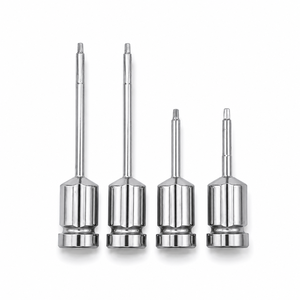 ชุดไขควงหกเหลี่ยมสำหรับรากฟันเทียม US Universal Implant 4 ชิ้น ชุดไขควงยาวและสั้นสำหรับงานทันตกรรม ทำจากสแตนเลสสตีล ใช้ซ้ำได้ พร้อมกล่องเก็บอุปกรณ์สำหรับทันตแพทย์ - Product Image 1