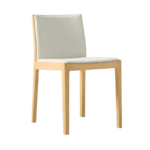 Muebles de silla de jardín de madera de teca de diseño minimalista más espuma suave, proporciona un toque cómodo elegante y resistente - Product Image 4