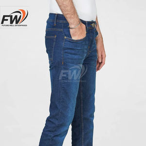 Pantalon en jean pour homme de qualité supérieure, anti-rides, tendance, personnalisé, respirant, très demandé, en matière douce de première qualité - Product Image 3